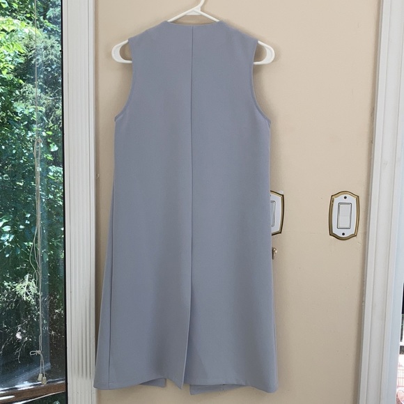 New Look long vest jacket pastel blue - Picture 4 of 7